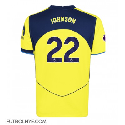 Camiseta Tottenham Hotspur Brennan Johnson #22 Tercera Equipación 2025-26 manga corta Camiseta Tottenham Hotspur Brennan Johnson #22 Tercera Equipación 2025-26 manga corta